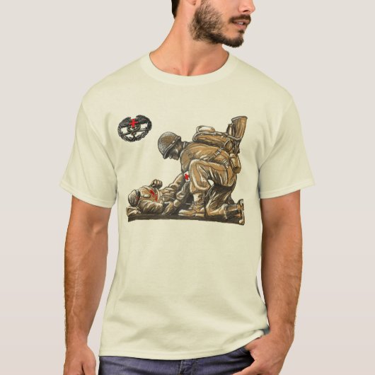 Combat Medic - Lay Down Ones Life T-shirt (Voorkant)