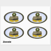 Combat Medic Ovale Sticker (Vel)