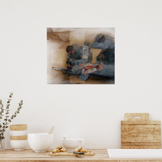 Combat Medic Poster (Keuken)