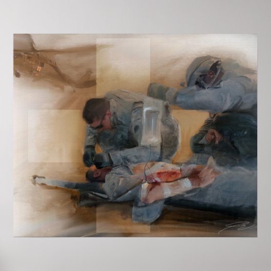 Combat Medic Poster (Voorkant)
