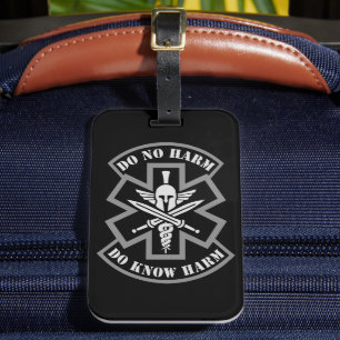 Combat Medic - Spartan Patch Bagagelabel