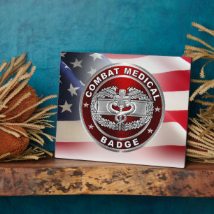 Combat Medical Badge Fotoplaat