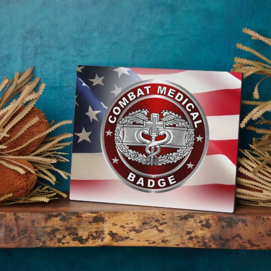 Combat Medical Badge Fotoplaat (Zijkant)