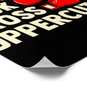 Combat over gemengde huwelijken - Jab Hook Cross U Poster (Hoek)