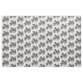Combat over Japanse samurai-strijders Fabric Stof (Yard (91,4 cm))