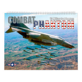 COMBAT PHANTOM - AMERIKAANSE MILITAIRE F-4 PHANTOM KALENDER