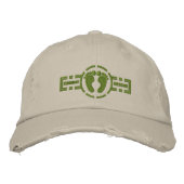 Combat Rescue Roundel Pet | Groene voeten (Voorkant)