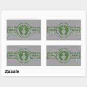 Combat Rescue Roundel Sticker | Groene voeten (Vel)