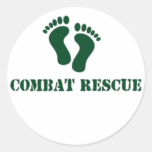 Combat Rescue sticker (Voorkant)
