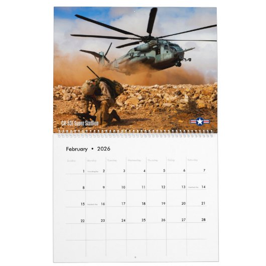 COMBAT ROTORS - Amfibische Aanval Rotorcraft Kalender (Feb 2026)