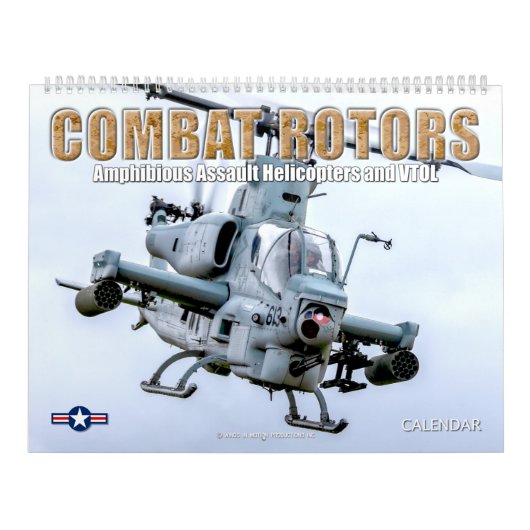 COMBAT ROTORS - Amfibische Aanval Rotorcraft Kalender (Hoes)