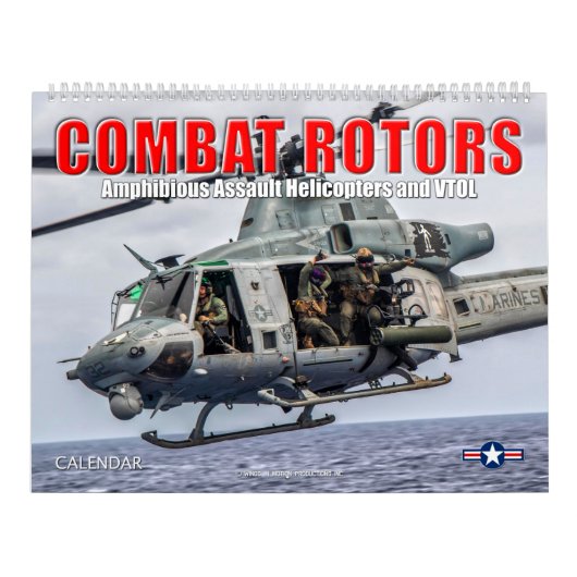 COMBAT ROTORS - Amfibische Aanval Rotorcraft Kalender (Hoes)