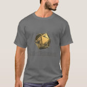 Combat Rules Exploding D20 Logo T-shirt (Voorkant)