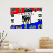 Combat Shack Rippers Poster (Keuken)