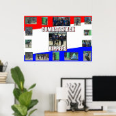 Combat Shack Rippers Poster (Thuiskantoor)