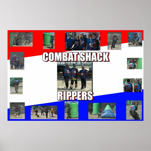 Combat Shack Rippers Poster (Voorkant)