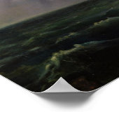 Combat tussen het Franse "La Canonniere" Poster (Hoek)