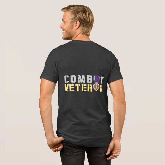 Combat Veteran 2 Tri-Blend Shirt (Voorkant)