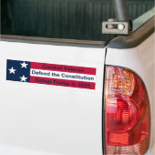 Combat Veteran Defeat Trump 2020 Bumpersticker (Op Truck)