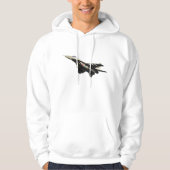 Combat Vliegtuig Mannen Hoodie (Voorkant)