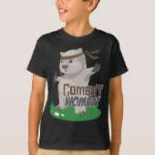 Combat Wombat - Grappige Karate Wombat Martial Art T-shirt (Voorkant)