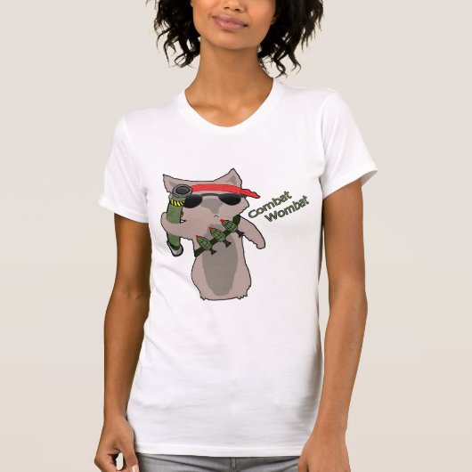 Combat Wombat T-shirt (Voorkant)