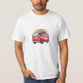 combi rainbow t-shirt (Voorkant)