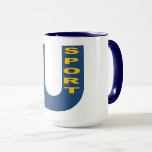 Combinatie Blue Marine Unit SPORT Mok