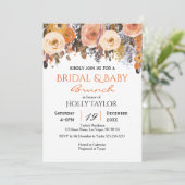 Combinatie van Baby shower en Vrijgezellenfeest id Kaart (Staand voorkant)