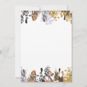 Combinatie van Baby shower en Vrijgezellenfeest id Kaart (Achterkant)