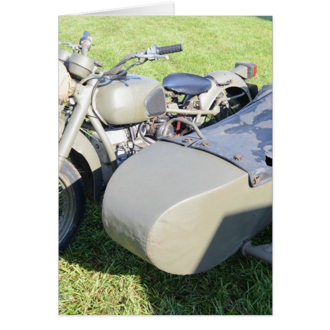  combinatie van militaire motorfietsen (Voorkant)