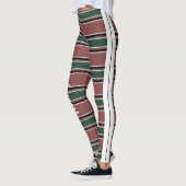 Combinatie van retro en modern design l Strips Leggings (Links)