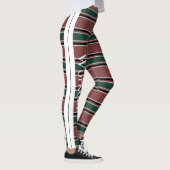 Combinatie van retro en modern design l Strips Leggings (Rechts)