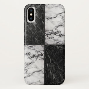 Combinatie witte en zwarte kleurstofstontextuur Case-Mate iPhone case