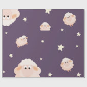 Combinatiepapier voor lampen en sterren cadeaupapier (Vlak)