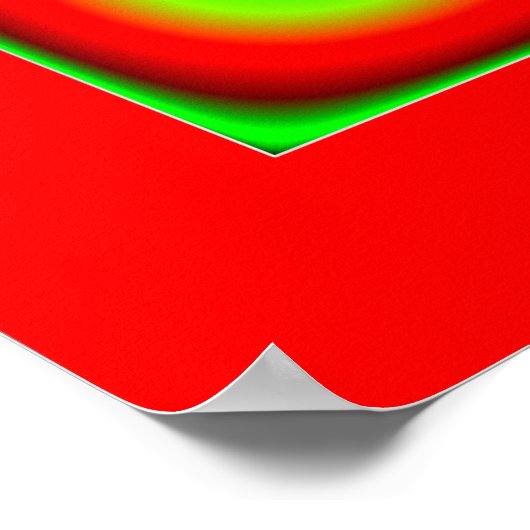 Combinaties trillende kleuren poster (Hoek)