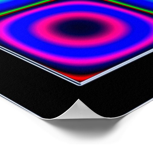 Combinaties van snijkleuren poster (Hoek)