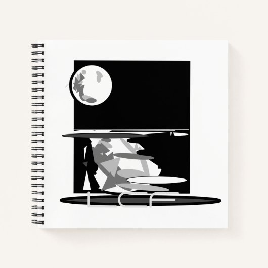 Combinatiescherm en schrijfboek notitieboek (Voorkant)