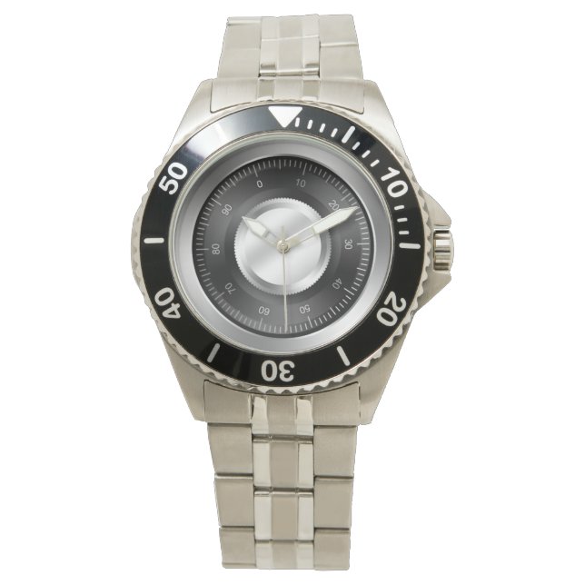 Combinatieslot Horloge (Voorkant)