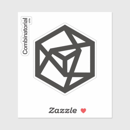 Combinatorial Ltd., sticker met 2 delen (Vel)