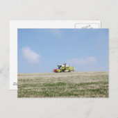 Combine Harvester Briefkaart (Voorkant / Achterkant)