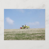Combine Harvester Briefkaart (Voorkant)
