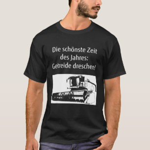Combine Harvester Farmer Farmer Agriculture Grain T-shirt