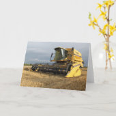 Combine Harvester Kaart (Gele Bloem)