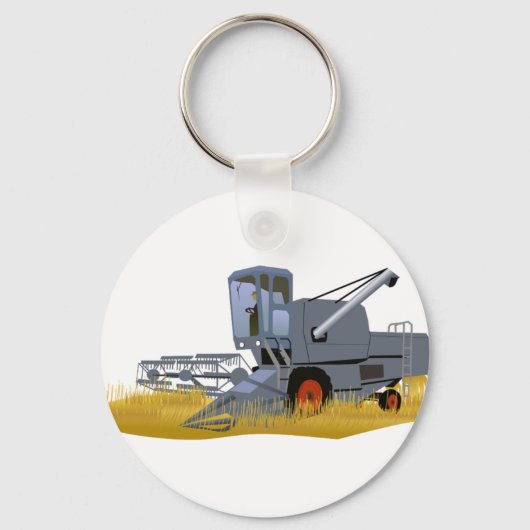 Combine Harvester Sleutelhanger (Voorkant)