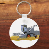 Combine Harvester Sleutelhanger (Voorkant)