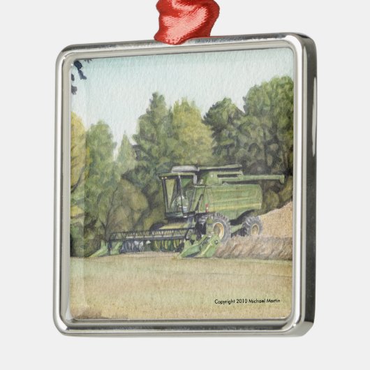 Combine Reaping kerstversiering Metalen Ornament (Links)