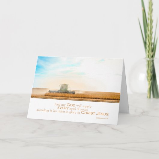 Combineer de Aanmoediging van Philippians van de Kaart (Voorkant)