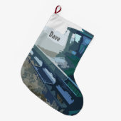 Combineer kerststuring grote kerstsok (Voorkant (Hangend))