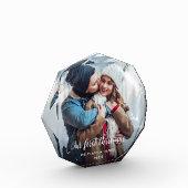 Combineer onze eerste kerstfoto blok O (Links)